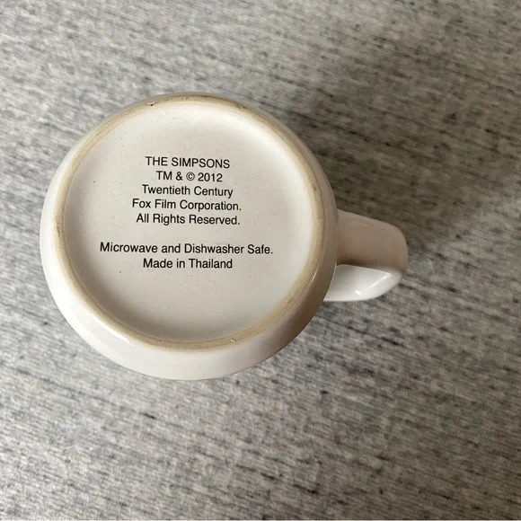 The Simpsons Universal Studios Homer Simpson Mug - Picture 6 of 6